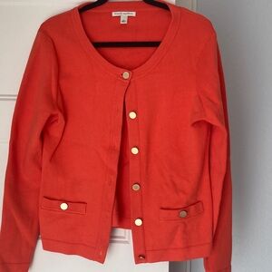 Banana Republic cotton knit jacket